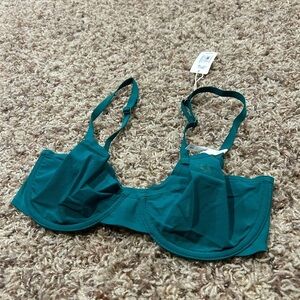 Smoothez By Aerie Balconette 32D Green NWT